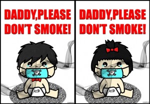 daddy . dont smoke